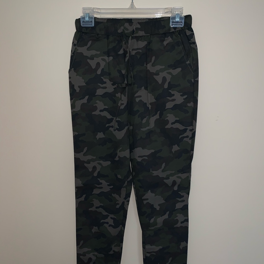 Army Print Joggers